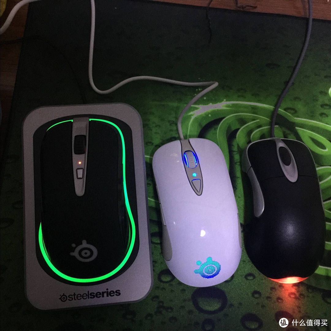 steelseries 赛睿 无线大师 &霜蓝 游戏鼠标 开箱