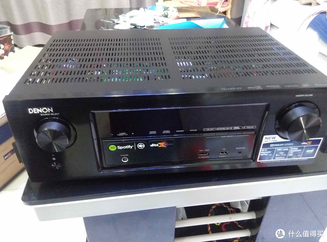 DENON 天龙 AVR-X1200W 7.2声道家用AV功放  开箱