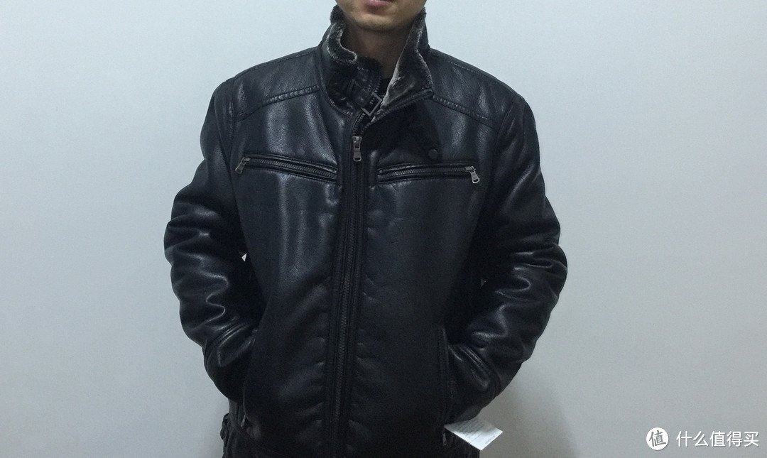 美亚转运购买 Calvin Klein Faux Moto Jacket 男款夹克