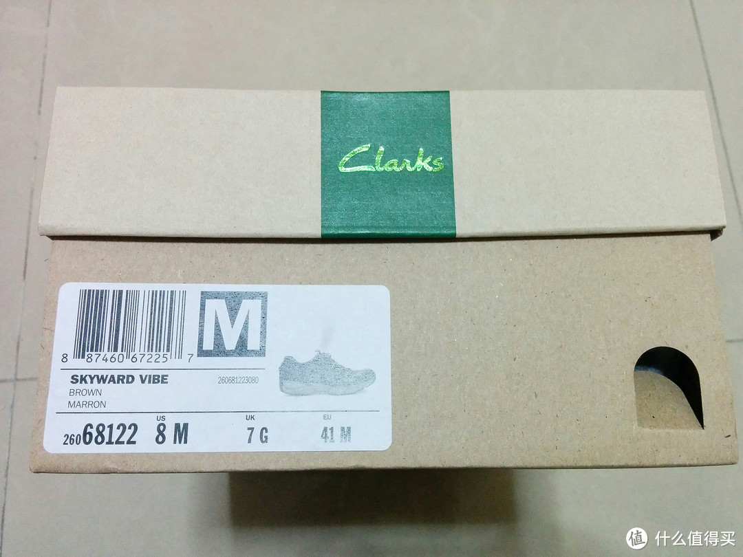 Clarks 其乐 Skyward Vibe Oxford 开箱