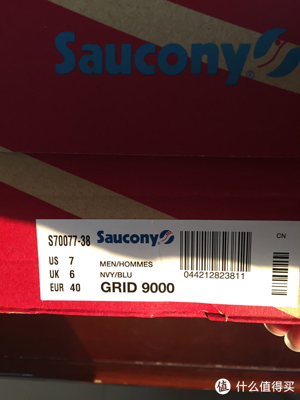 #有货自远方来#黑五之前ebay购入Saucony 索康尼 Originals GRID 9000 男款跑鞋 开箱