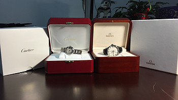 应着毕业典礼，去买了两块表：Cartier 卡地亚&OMEGA 欧米茄