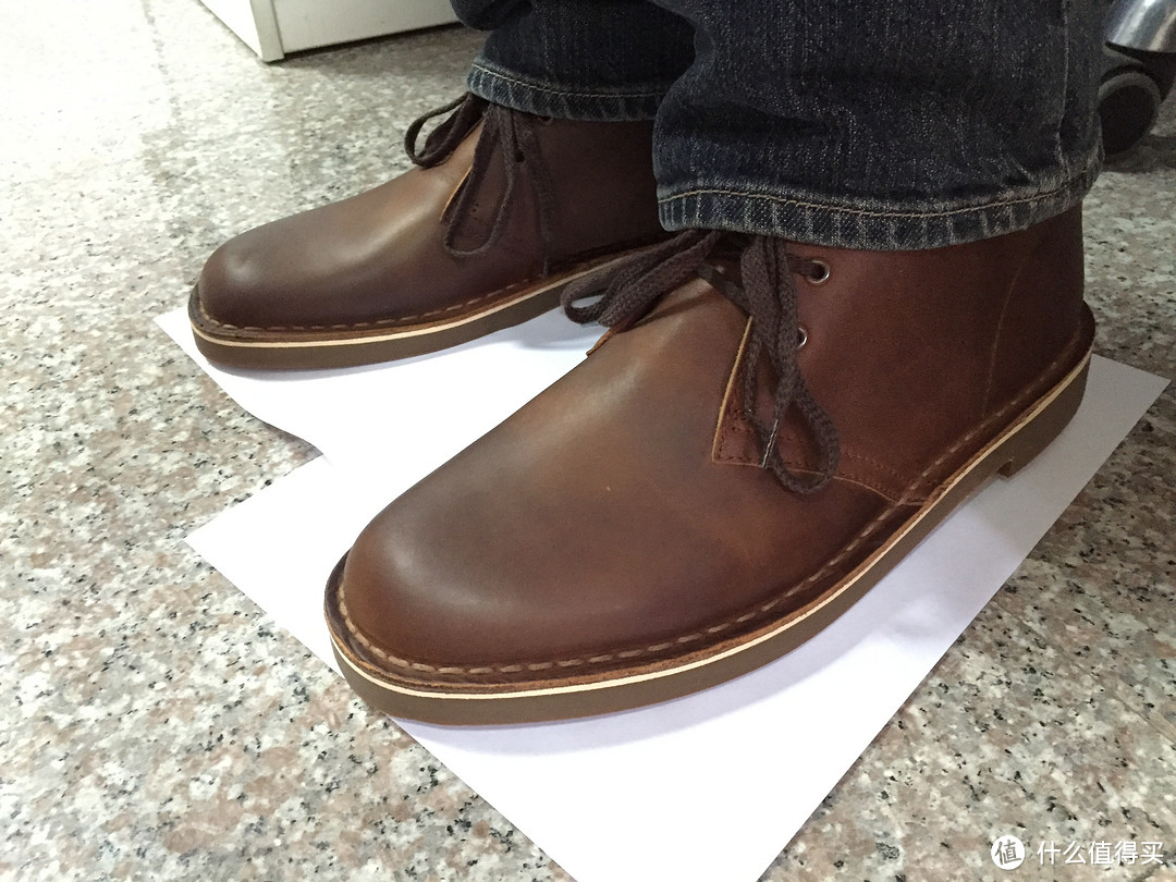 #有货自远方来#黑五+visa优惠 超值价到手Clarks Men's Bushacre 2 Desert Boots 沙漠靴