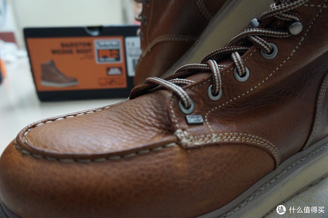 #有货自远方来# Timberland 添柏岚 PRO Barstow Wedge 男款工装靴 开箱晒物以及尺码参考