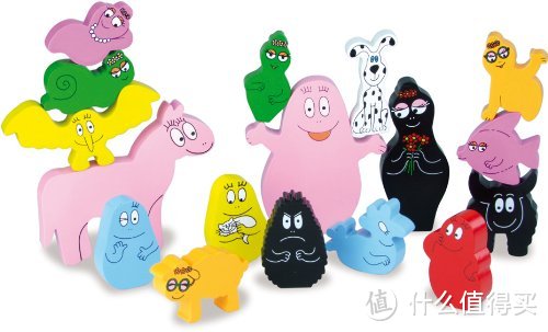 #有货自远方来#美亚直邮：Vilac Barbapapa 巴巴爸爸 积木