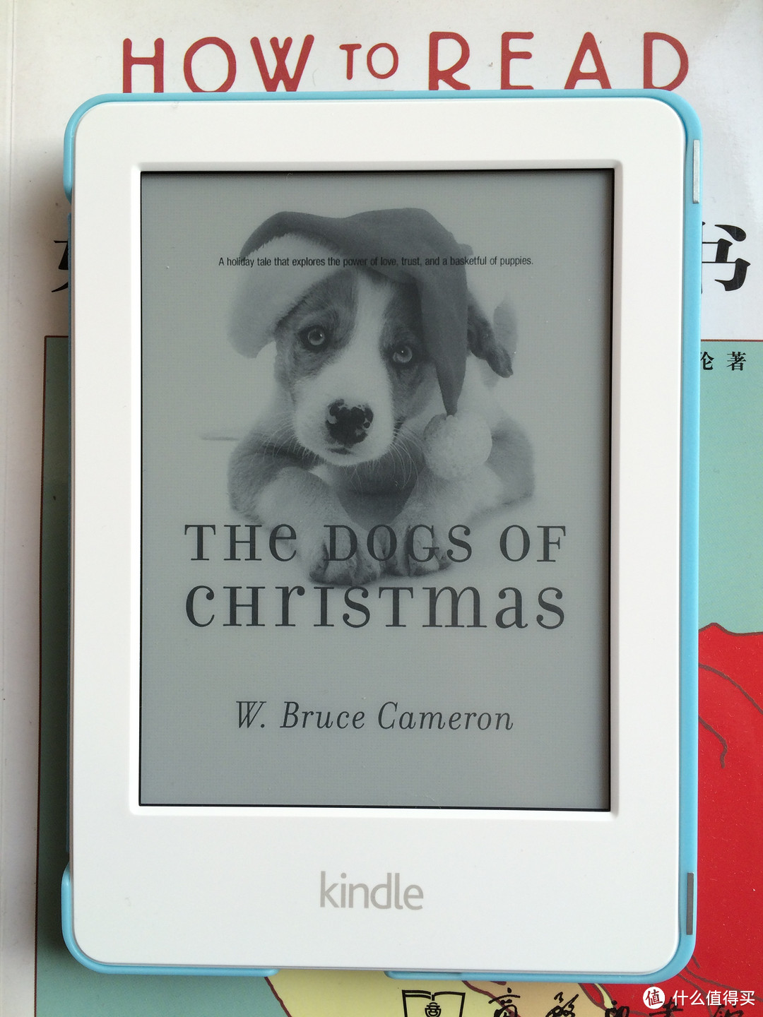 给老婆的圣诞礼物：白色入门版Kindle