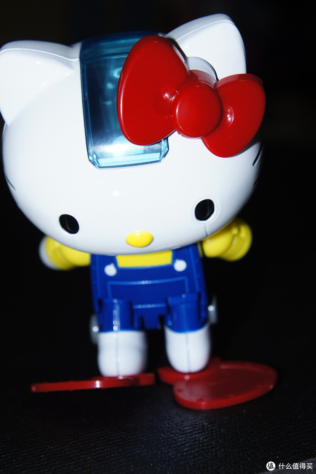 美亚直邮到手 Hello Kitty 超合金 蓝 可动玩具