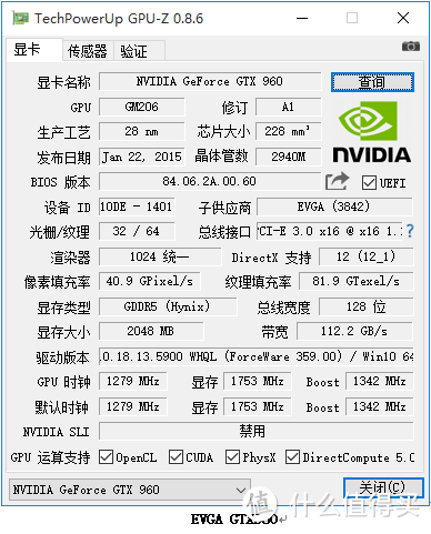 平民玩家的选择 — EVGA GTX960 深度评测