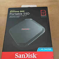 SanDisk Extreme 500 Portable SSD 240GB 移动硬盘开箱