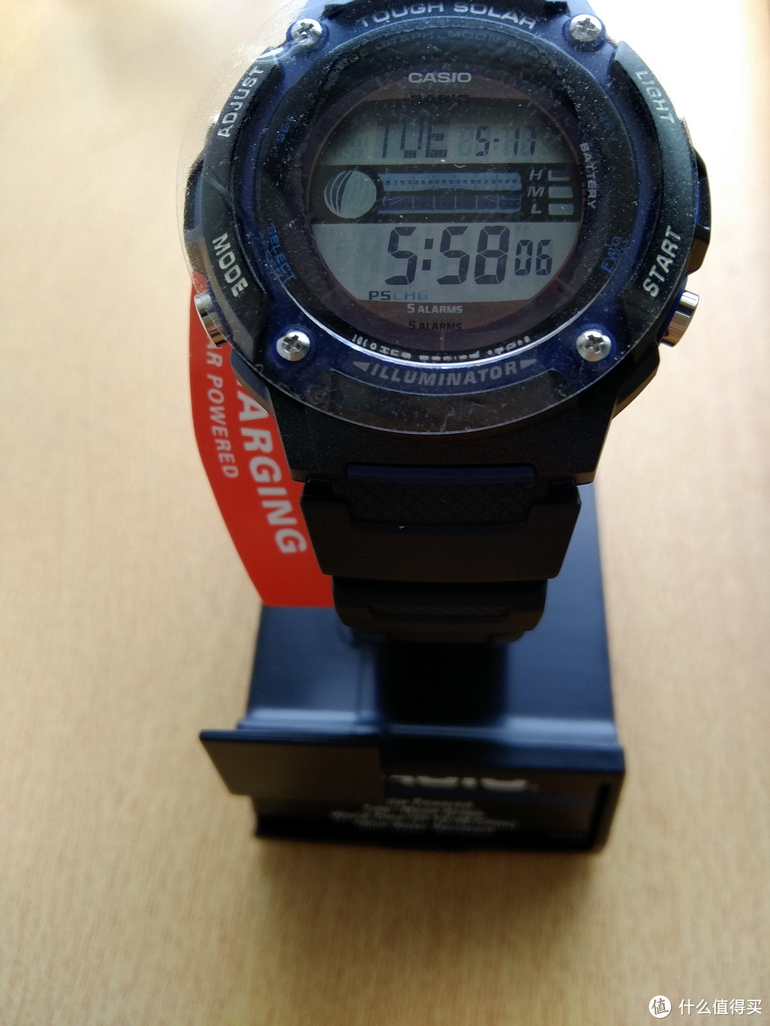 #有货自远方来# 海淘小白的第一单:CASIO 卡西欧 WS210H-1AV 男士运动腕表