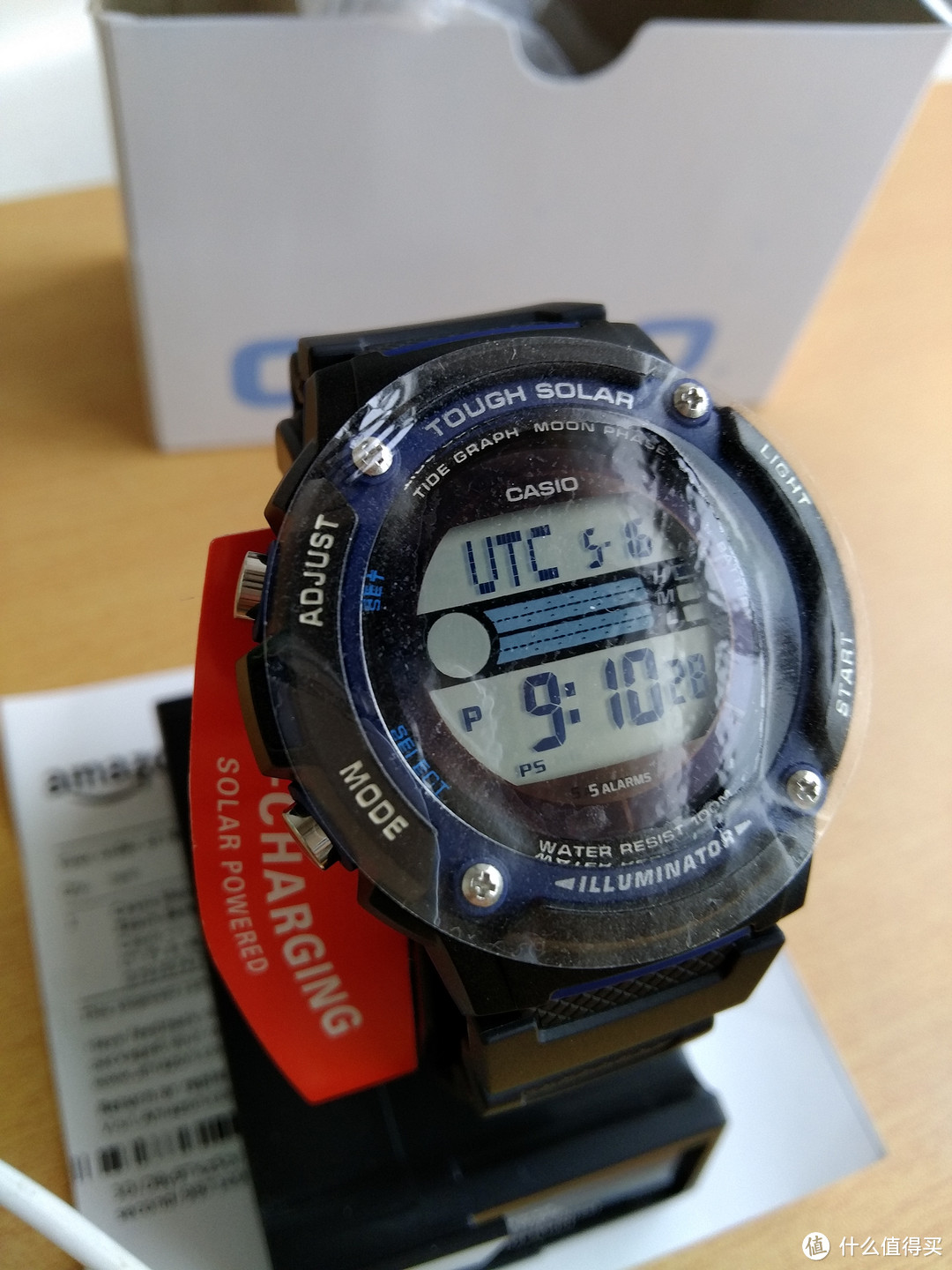 #有货自远方来# 海淘小白的第一单:CASIO 卡西欧 WS210H-1AV 男士运动腕表