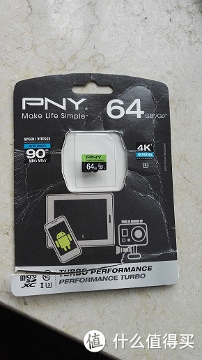 黑色星期五的收获1 PNY Turbo Performance 64GB TF卡