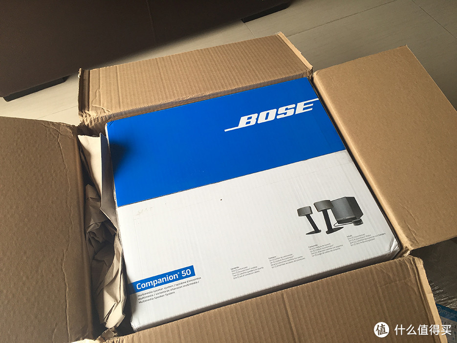 一波三折的第一次海淘经历:BOSE Companion 50 2.1声道音箱