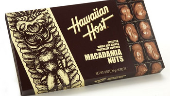 会说“aloha!”的 Hawaiian Host The Original chocolate Covered 夏威夷果仁巧克力