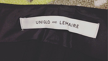 #有货自远方来# 日淘UNIQLO and LEMAIRE 男士羊毛长裤