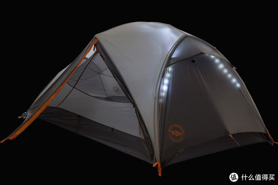 自带led灯光：Big Agnes 比格尼斯 推出 mtnGLO系列 帐篷