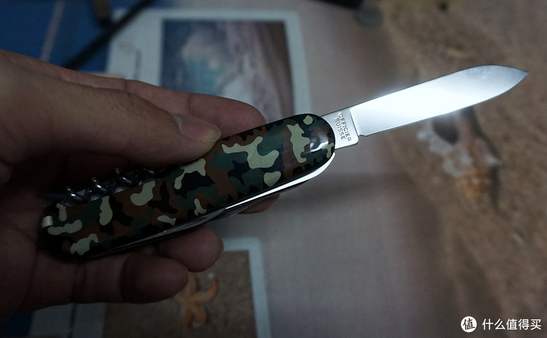 以水果刀之名  --我的第一把瑞士军刀（迷彩猎人）