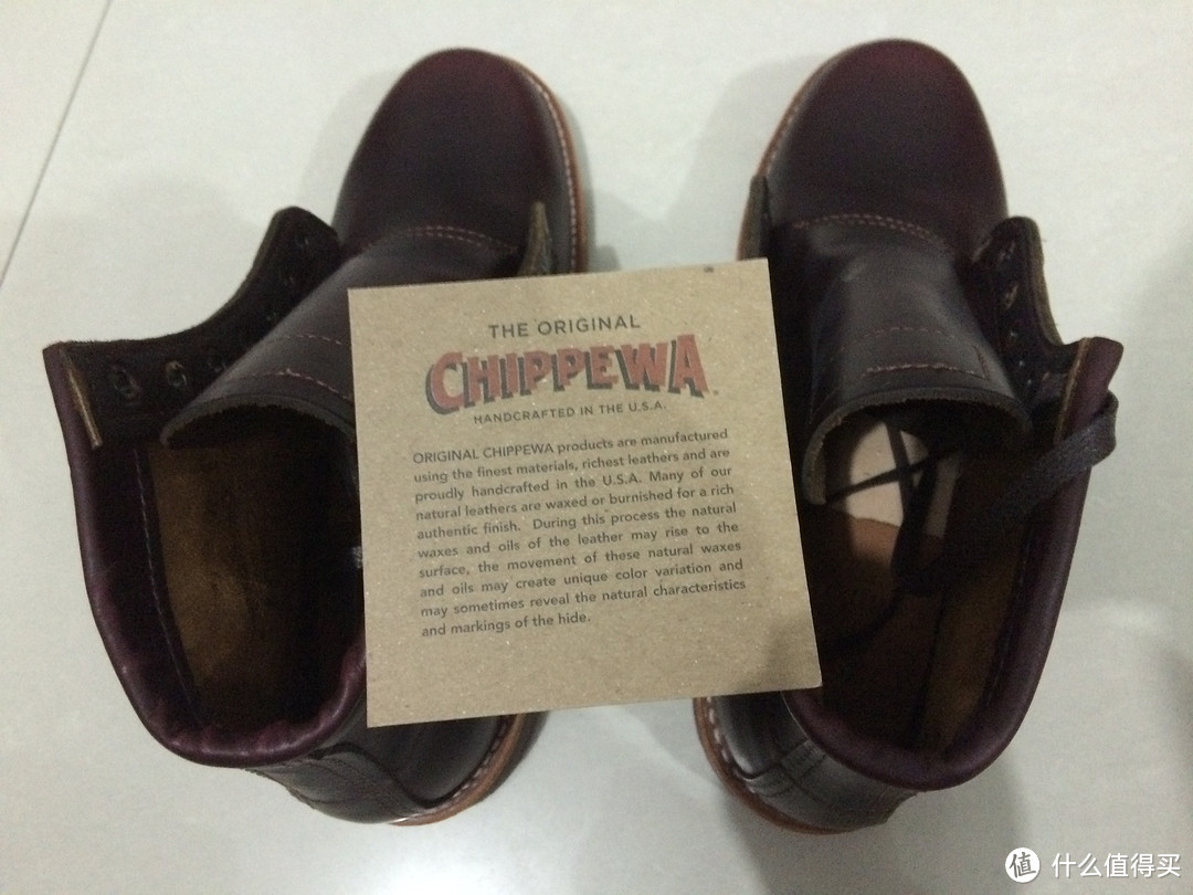 #有货自远方来# CHIPPEWA 1901M25 男靴 开箱及尺码提示