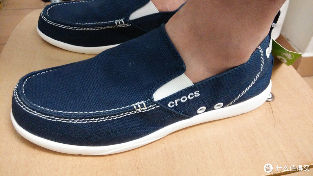 #有货自远方来# 美亚直邮 crocs Men's Walu Loafer 乐福鞋