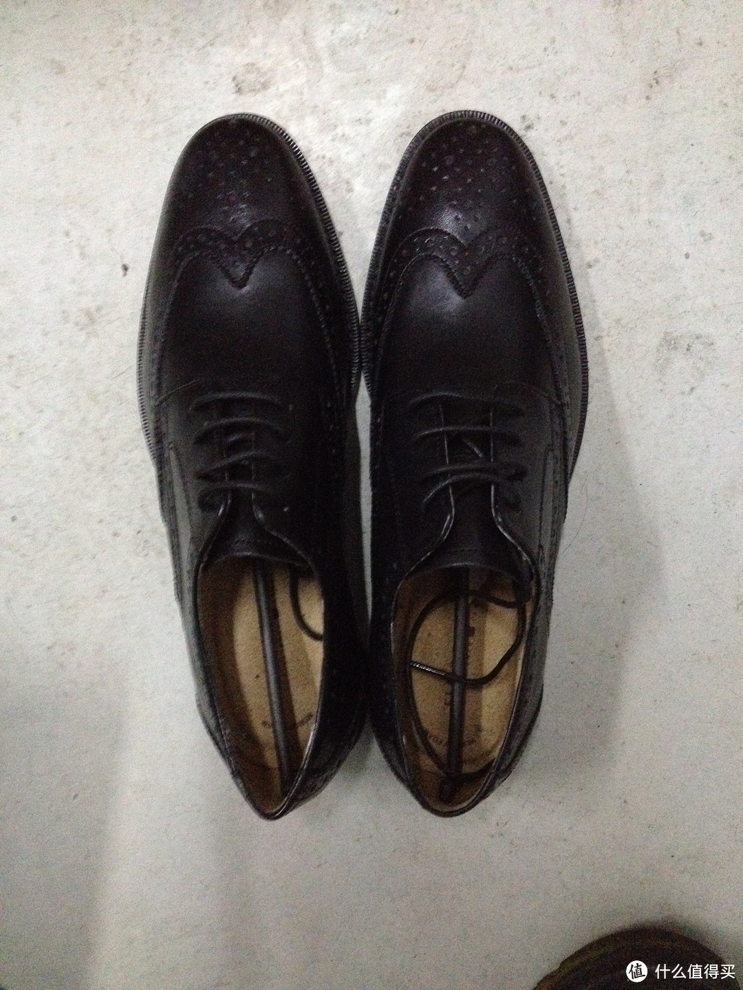 黑五海淘开箱 Florsheim  Men's Montinaro Wingtip Oxford 雕花皮鞋