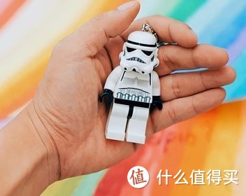 绝壁不星战迷的星战周边开箱之LEGO 乐高 白兵 钥匙扣