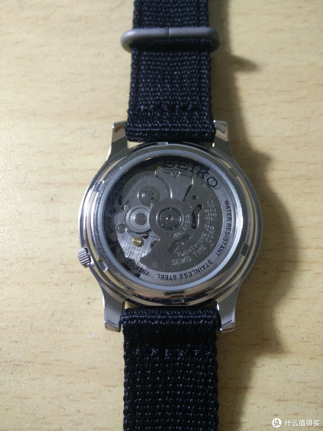 人生的第一块表：Seiko 精工5号 SNK809 男款 自动机械腕表