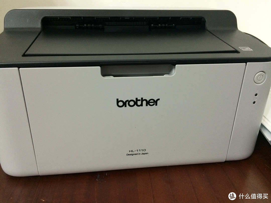 簡單廉價作業無憂brother兄弟hl1110黑白激光打印機開箱