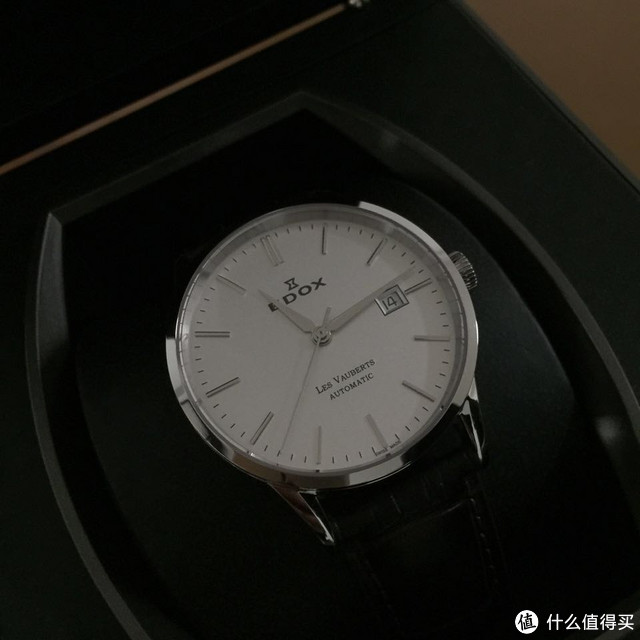 黑5 EDOX 依度 Les Vauberts 80081-3-AIN 男款腕表 到手晒图