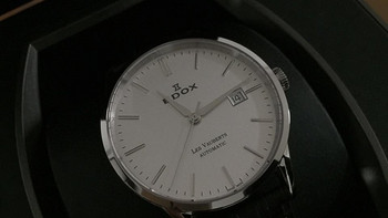 黑5 EDOX 依度 Les Vauberts 80081-3-AIN 男款腕表 到手晒图