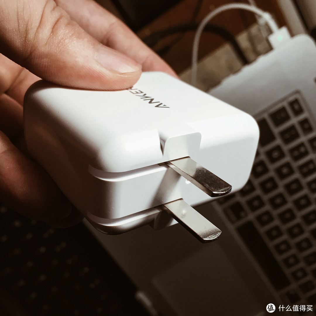 Anker PowerCube+ QC2.0双向快充移动电源套装 开箱使用&iphone6s快充问题实测答疑