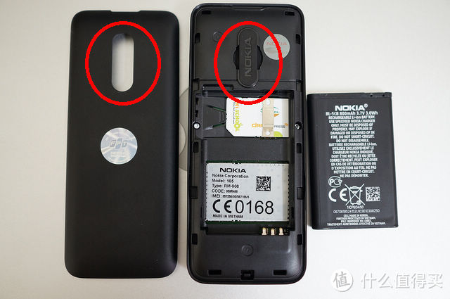 Nokia 1050 Speaker Hole