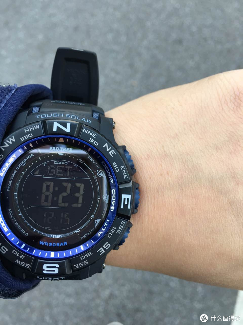 拔草！CASIO 卡西欧 登山系列 PRW-3500Y-1CR 男款电波腕表