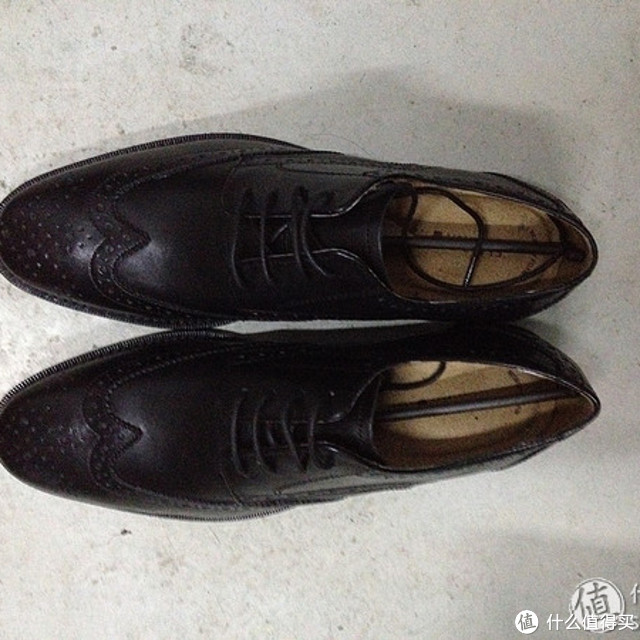 黑五海淘开箱 Florsheim  Men's Montinaro Wingtip Oxford 雕花皮鞋