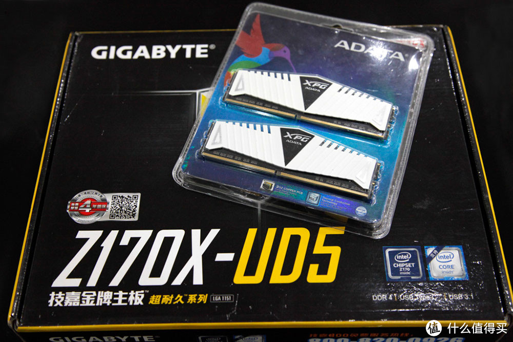入手ADA 威刚 Z1 2400 8G*2 DDR4 内存