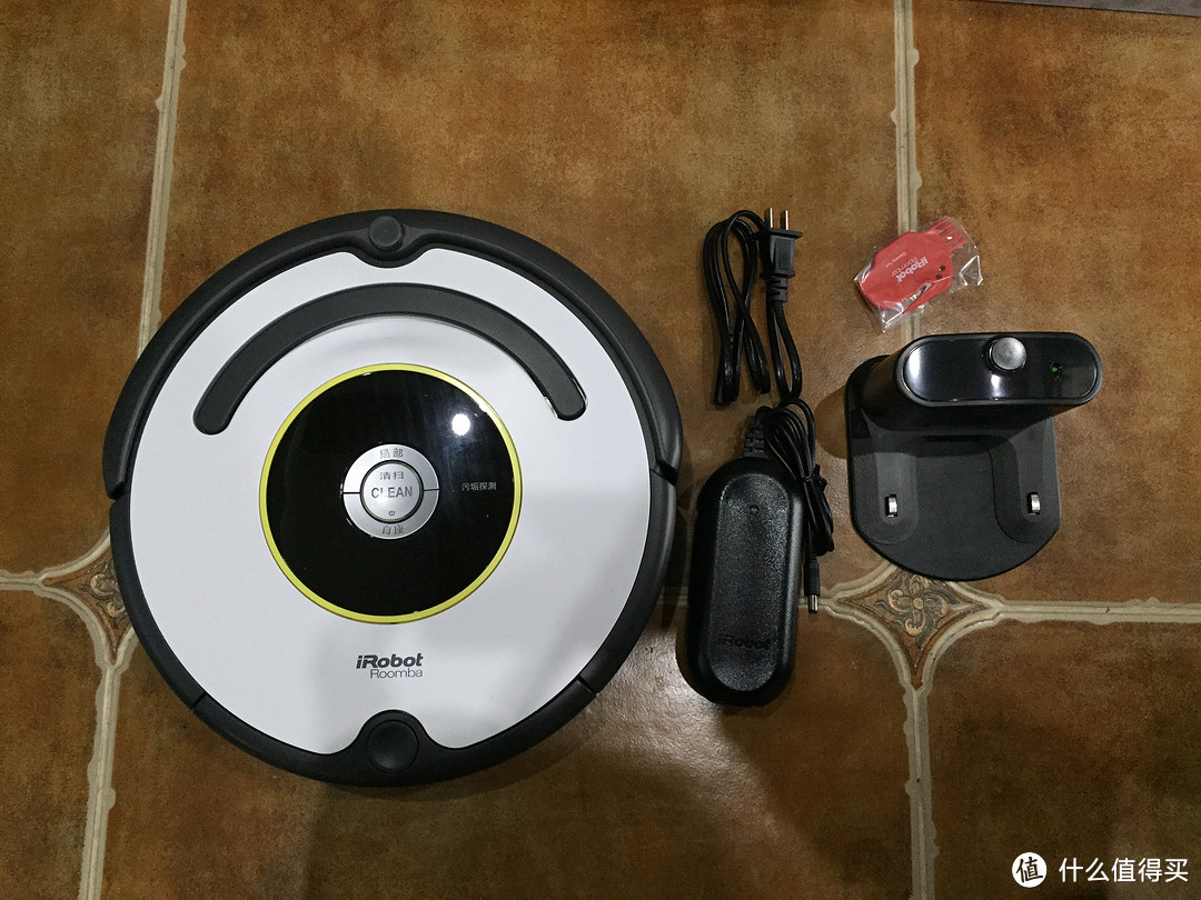 懒人重度患者的福音——iRobot 620 智能扫地机器人 开箱