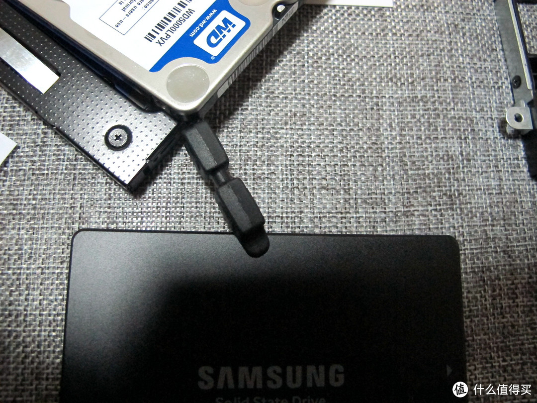 SAMSUNG 三星 750 EVO 120G 固态硬盘 开箱 & acer 宏碁 V5-471G 硬盘改造记