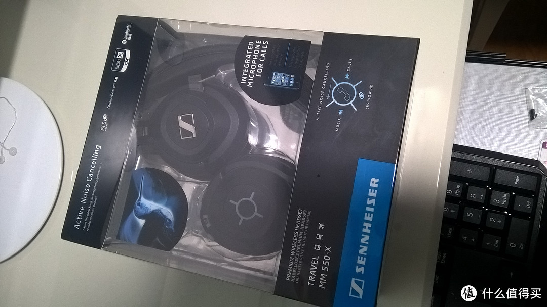 SENNHEISER 森海塞尔 MM 550-X APT-X 主动降噪*级蓝牙耳机