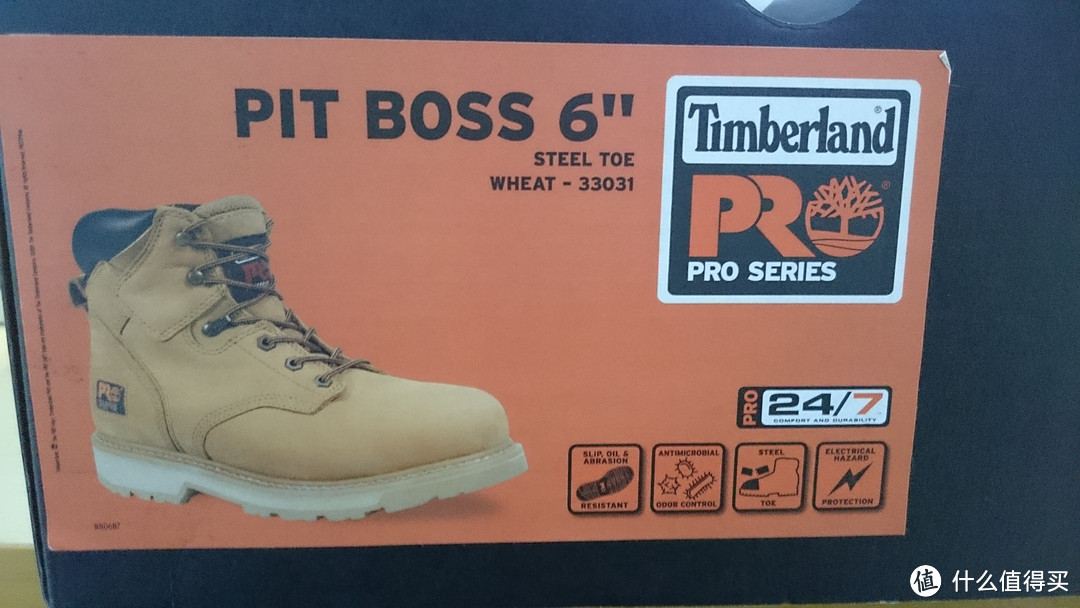 人生中第一次海淘：Timberland 添柏岚 PRO Men's Pitboss 6" 男靴