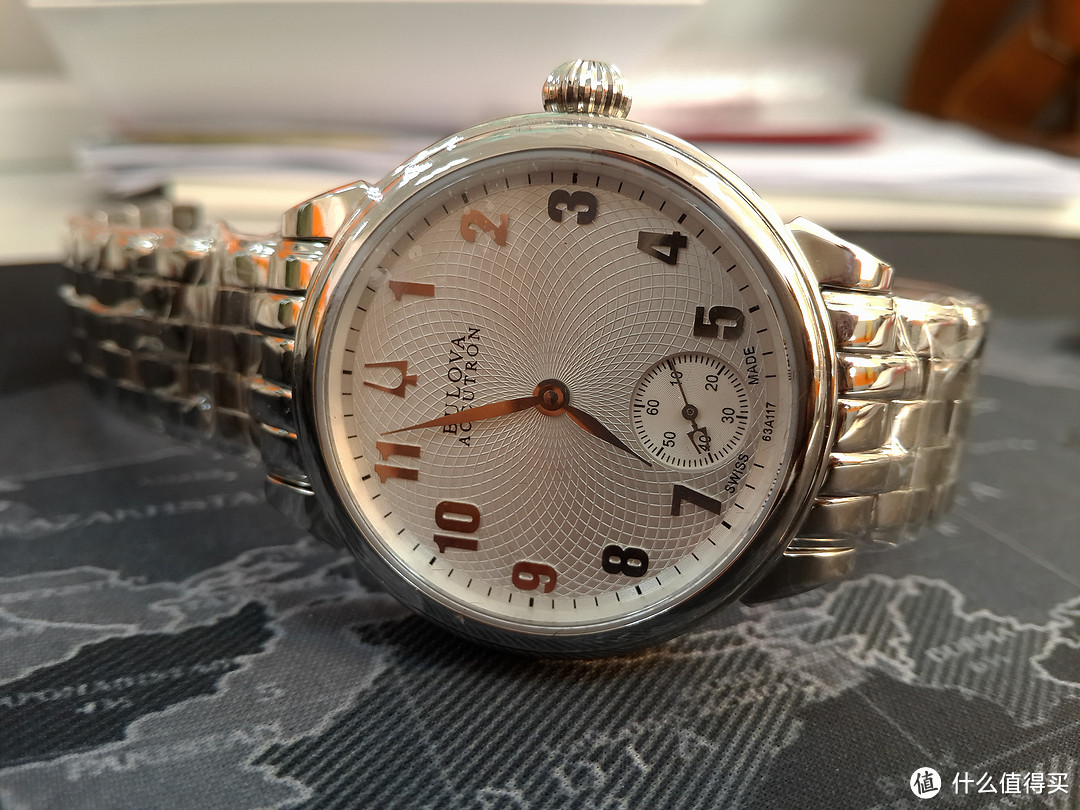 历经千山万水，只为一睹你的芳容：BULOVA 宝路华 ACCUTRON Gemini 63A117 双子星系列 男款机械腕表