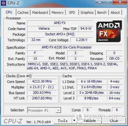 我还在做CPU呢！AMD 推出 FX-6330 中端六核处理器