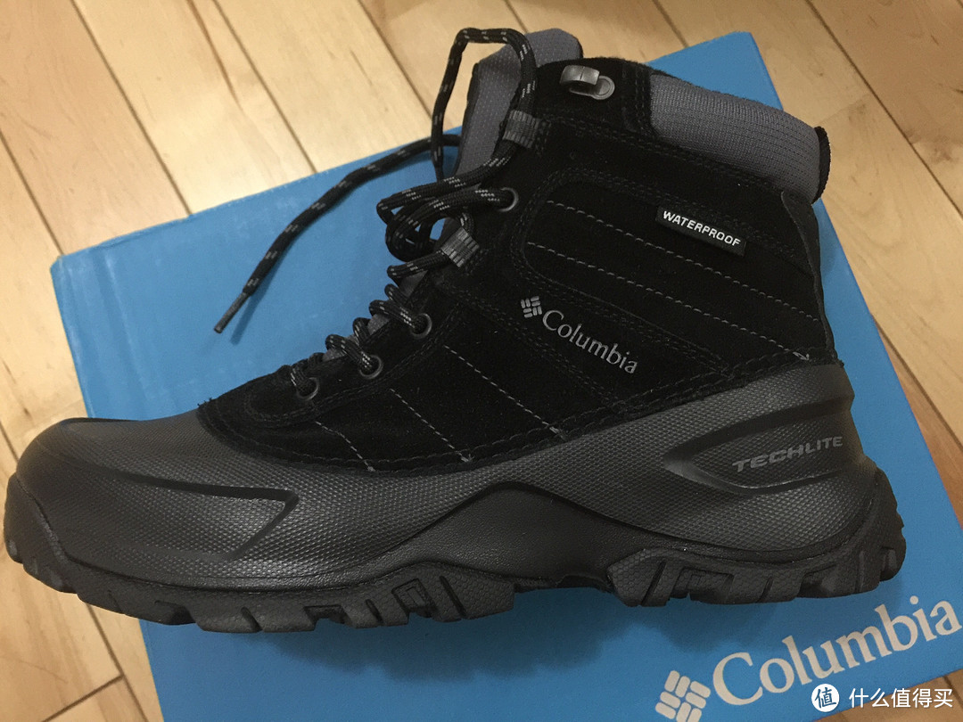 #有货自远方来#Columbia 哥伦比亚 Snowblade Waterproof 男款防水靴 带着美亚黑五特惠炸裂来袭
