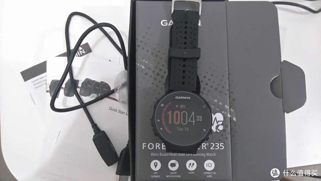 GARMIN 佳明 FORERUNNER 235心率GPS表 开箱与评测