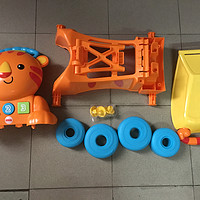 宝宝的玩具之 Fisher-Price 费雪 CDC21 二合一老虎学步车（双语）