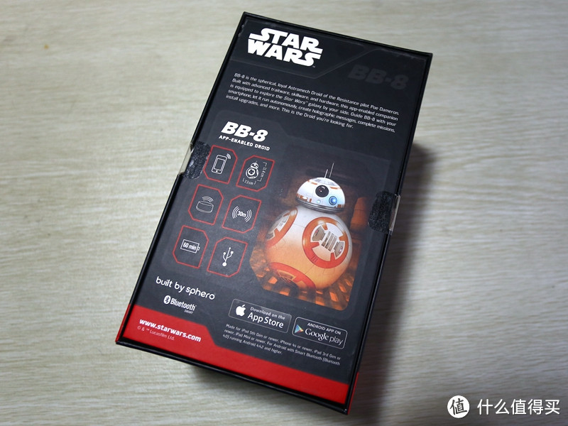 原力觉醒之Sphero BB-8 星球大战 机器人 晒单