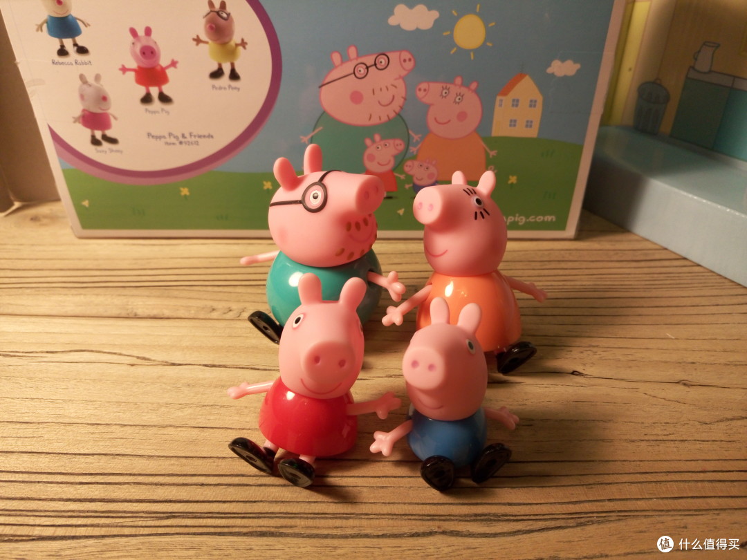 ＃有货自远方来＃美亚直邮：小猪佩奇人偶 Peppa Pig Family Pack