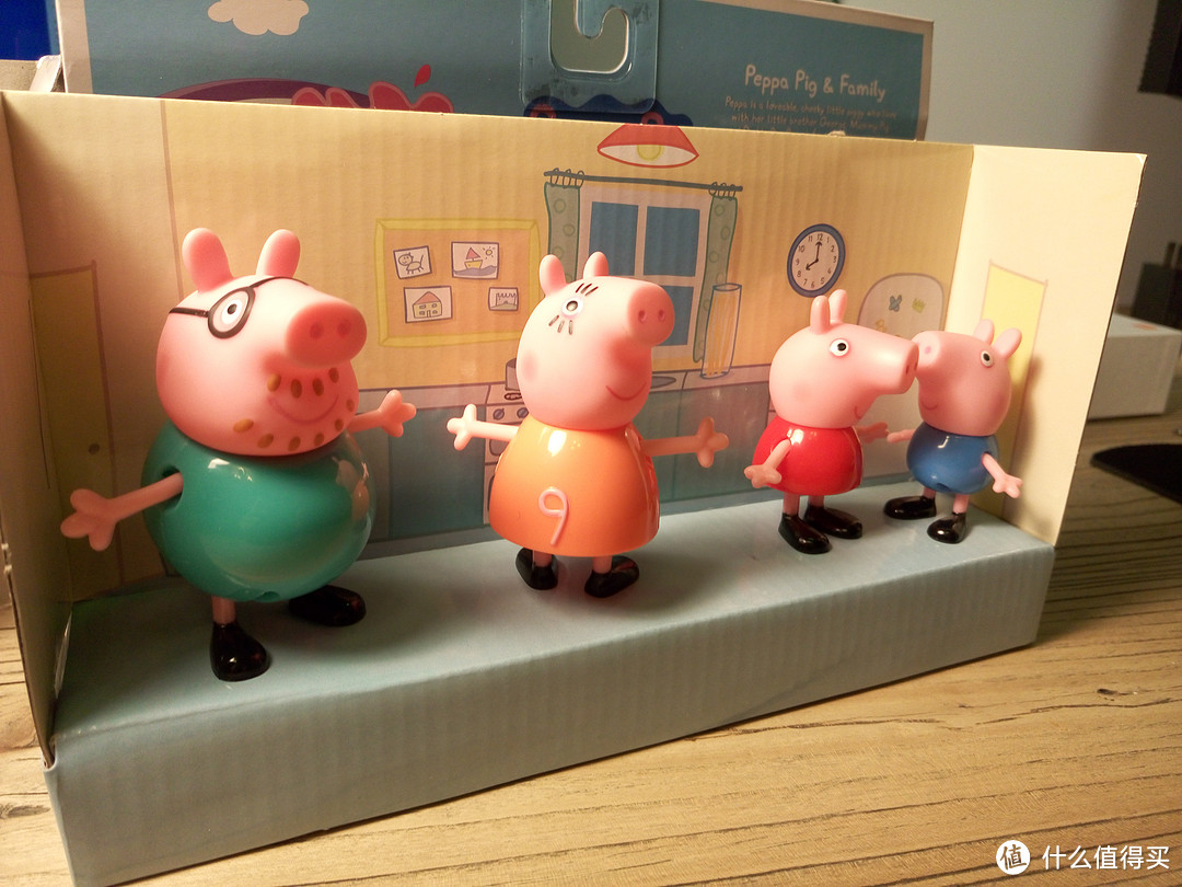 ＃有货自远方来＃美亚直邮：小猪佩奇人偶 Peppa Pig Family Pack