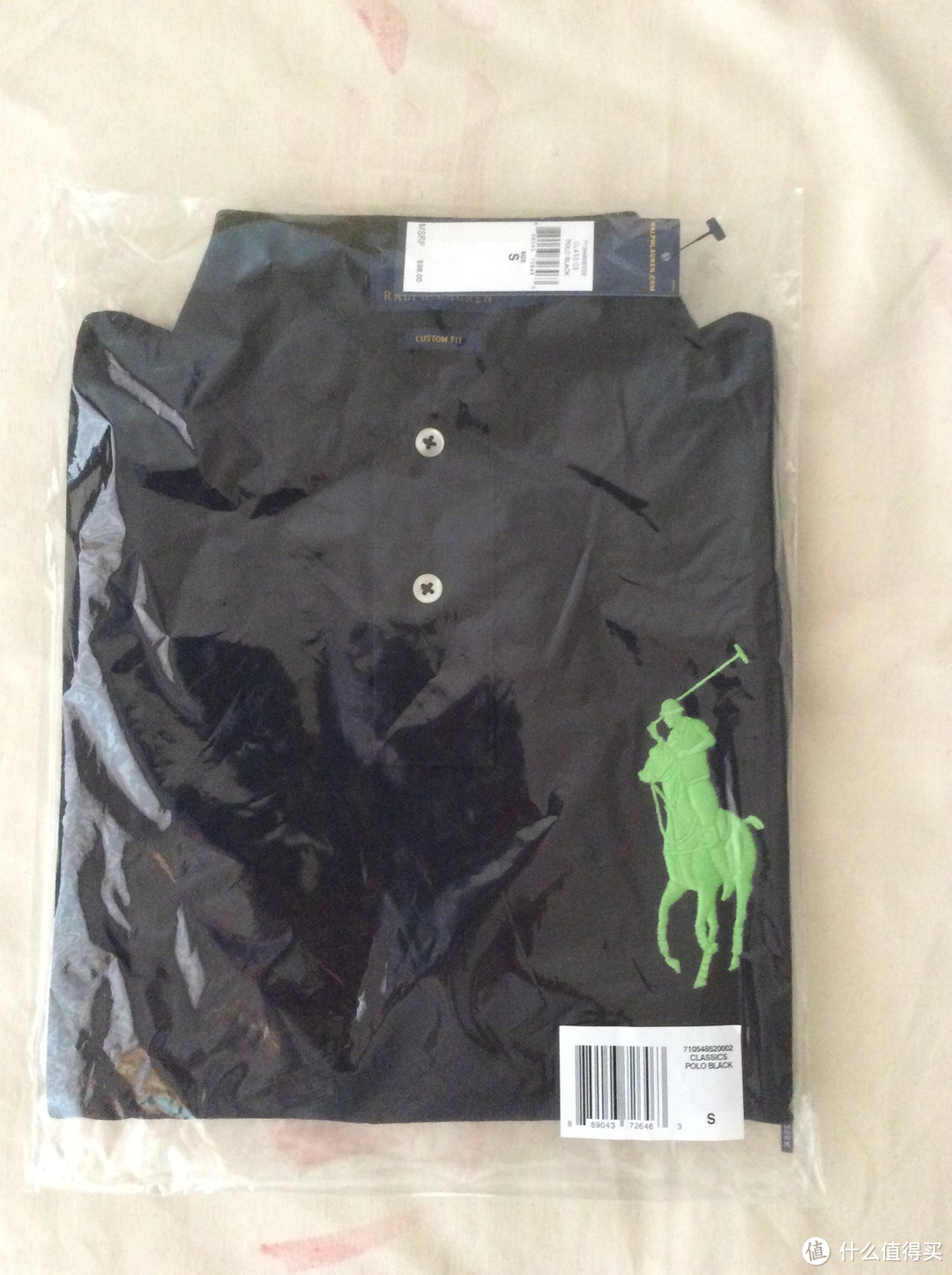 Polo Ralph Lauren 经典大马标男士 Polo短袖开箱（顺便谈谈尺码）