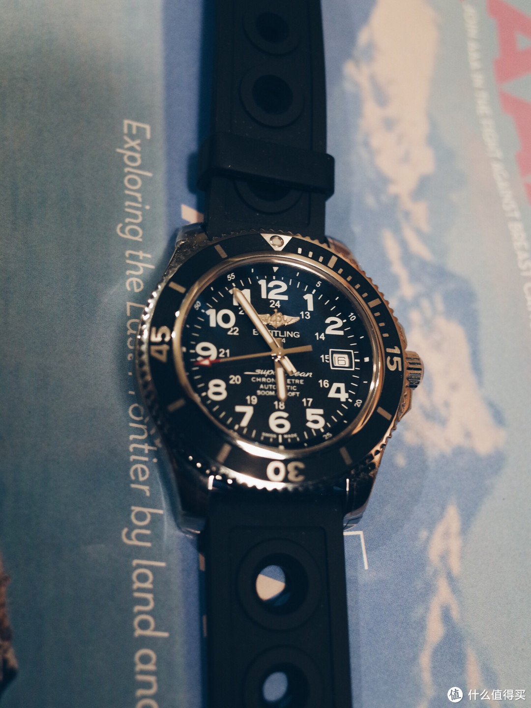 一百年太久，BREITLING 百年灵 超级海洋2 A17365C9/BD67-428X  42mm 腕表