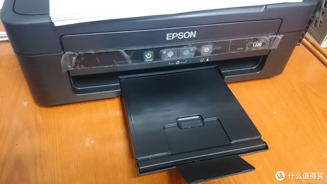 手接不回来了： epson 爱普生 L220 墨仓一体机