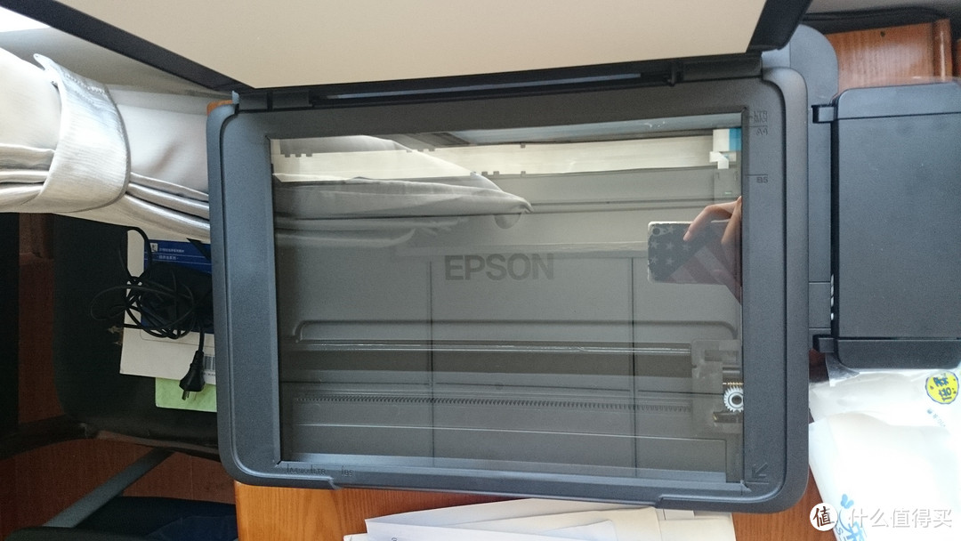 手接不回来了： epson 爱普生 L220 墨仓一体机